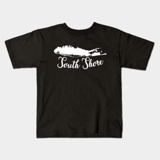 South Shore Script (Dark Colors) Kids T-Shirt